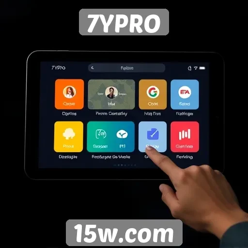 Interface do usuário no 7YPRO é intuitiva